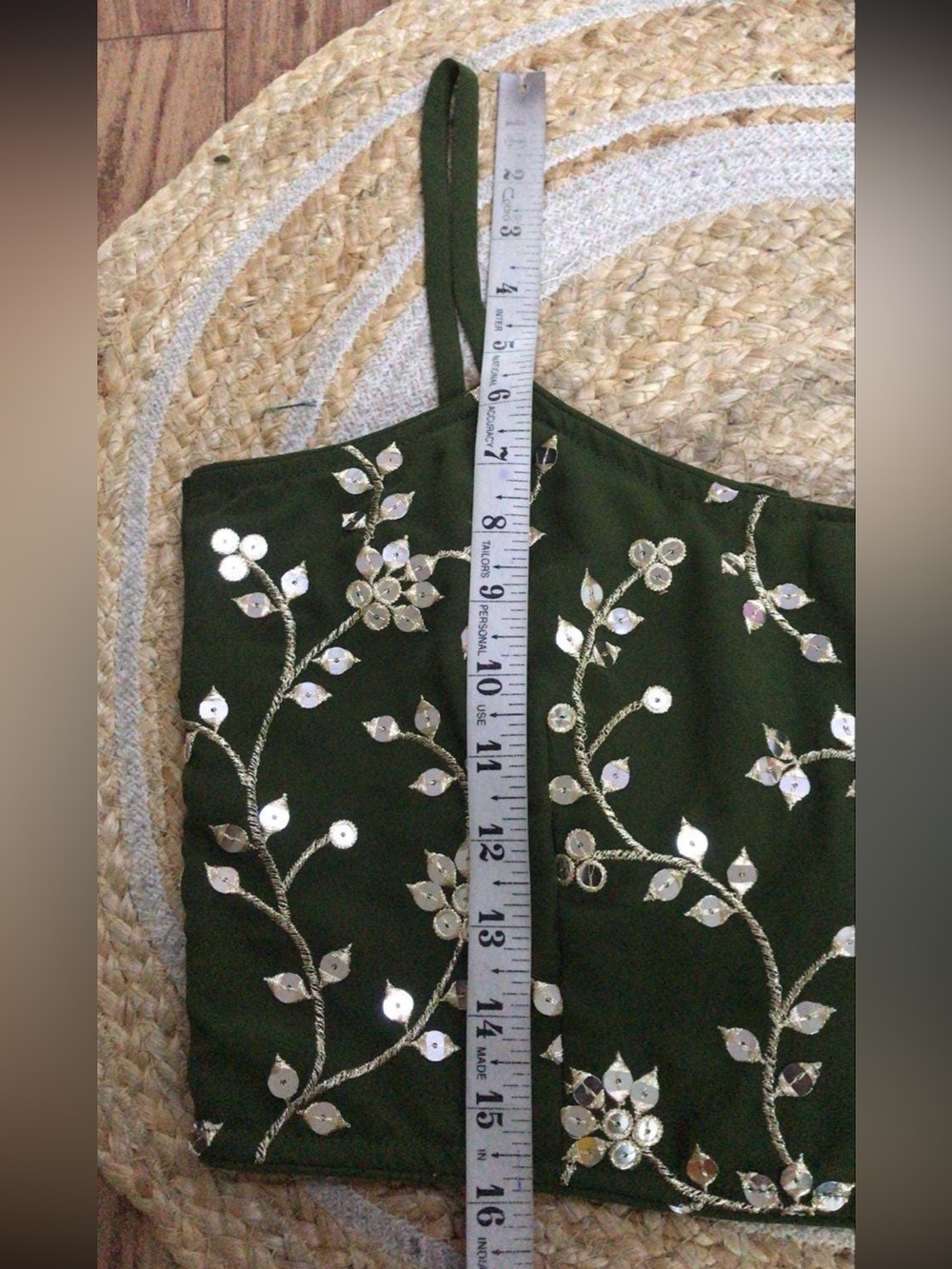 Mehendi Green Lehenga Choli - Picture 5 of 9